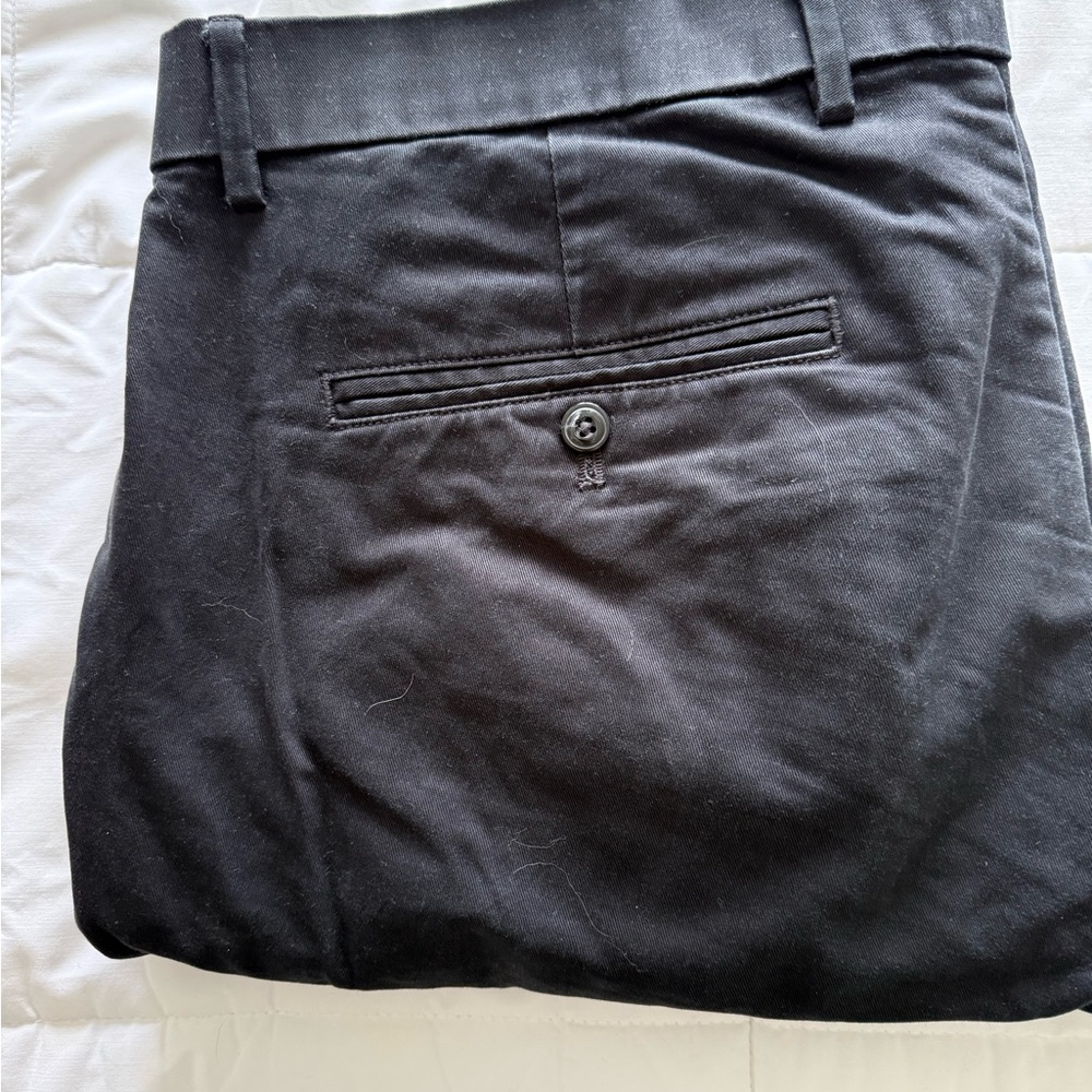 GAP Cotton Black Chinos for Men 33x32